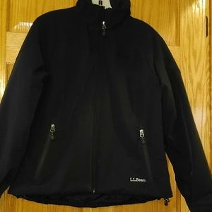 L.L. Bean black primaloft coat